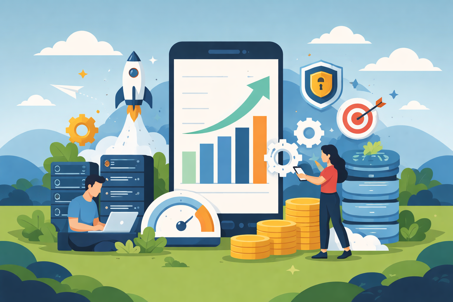 Learn how to prepare your mobile app for scaling users with smart architecture, performance optimization,...